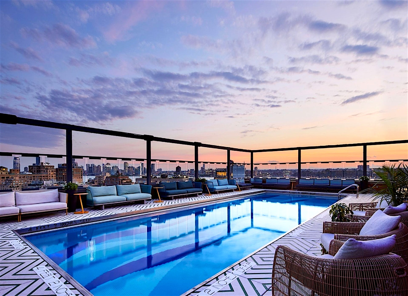gansevoort rooftop july 4th fourth of july party nyc