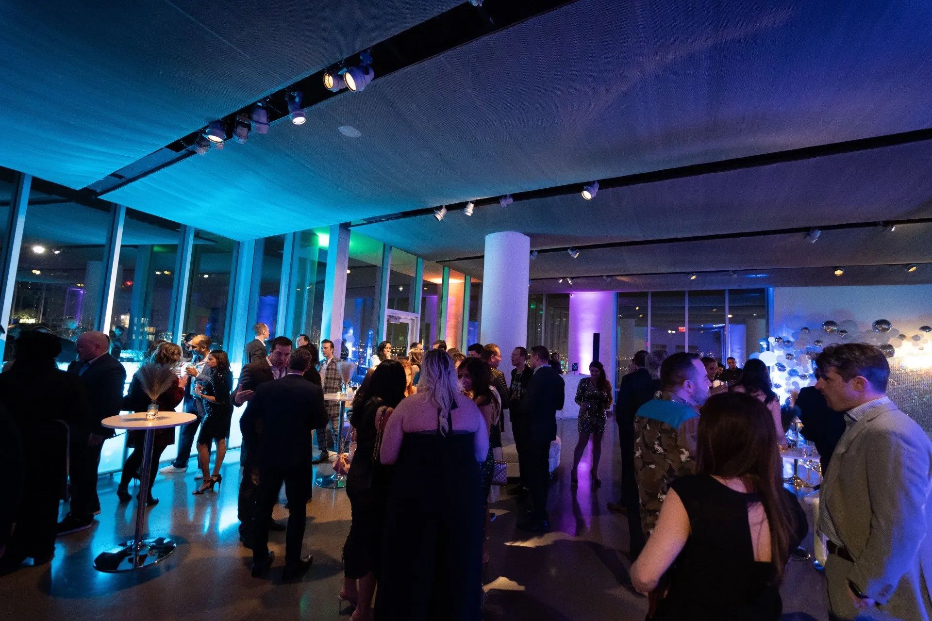 A modern skyline party space: Glasshouse Chelsea1