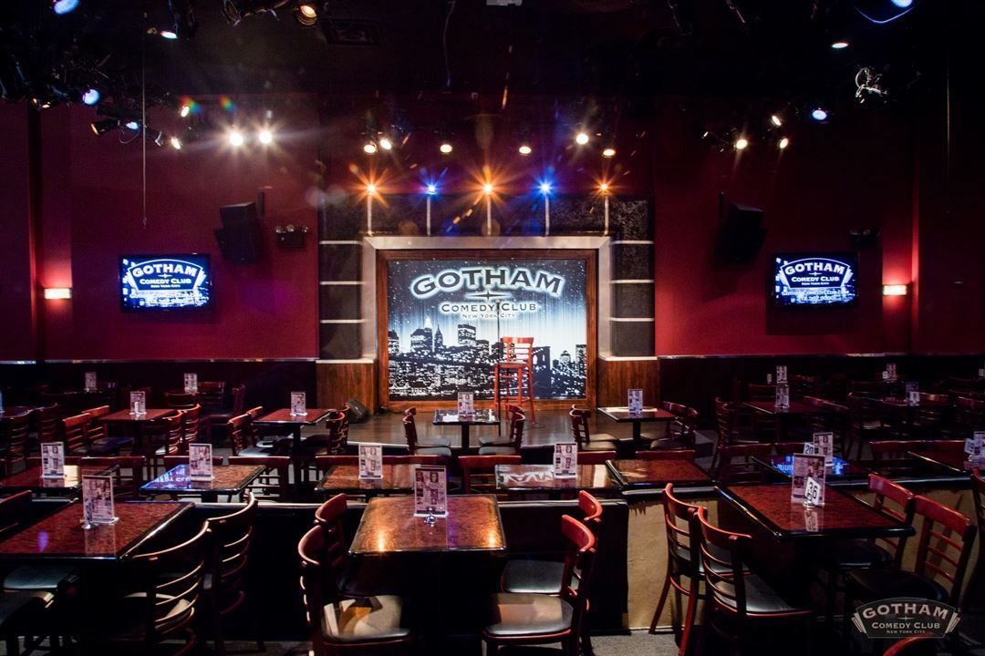 The main showroom at Gotham, a comedy  club in NYC. 