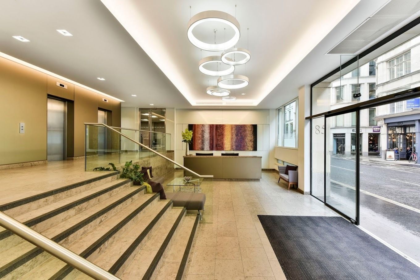 reception at argyll 85 gresham street city of london meeting room