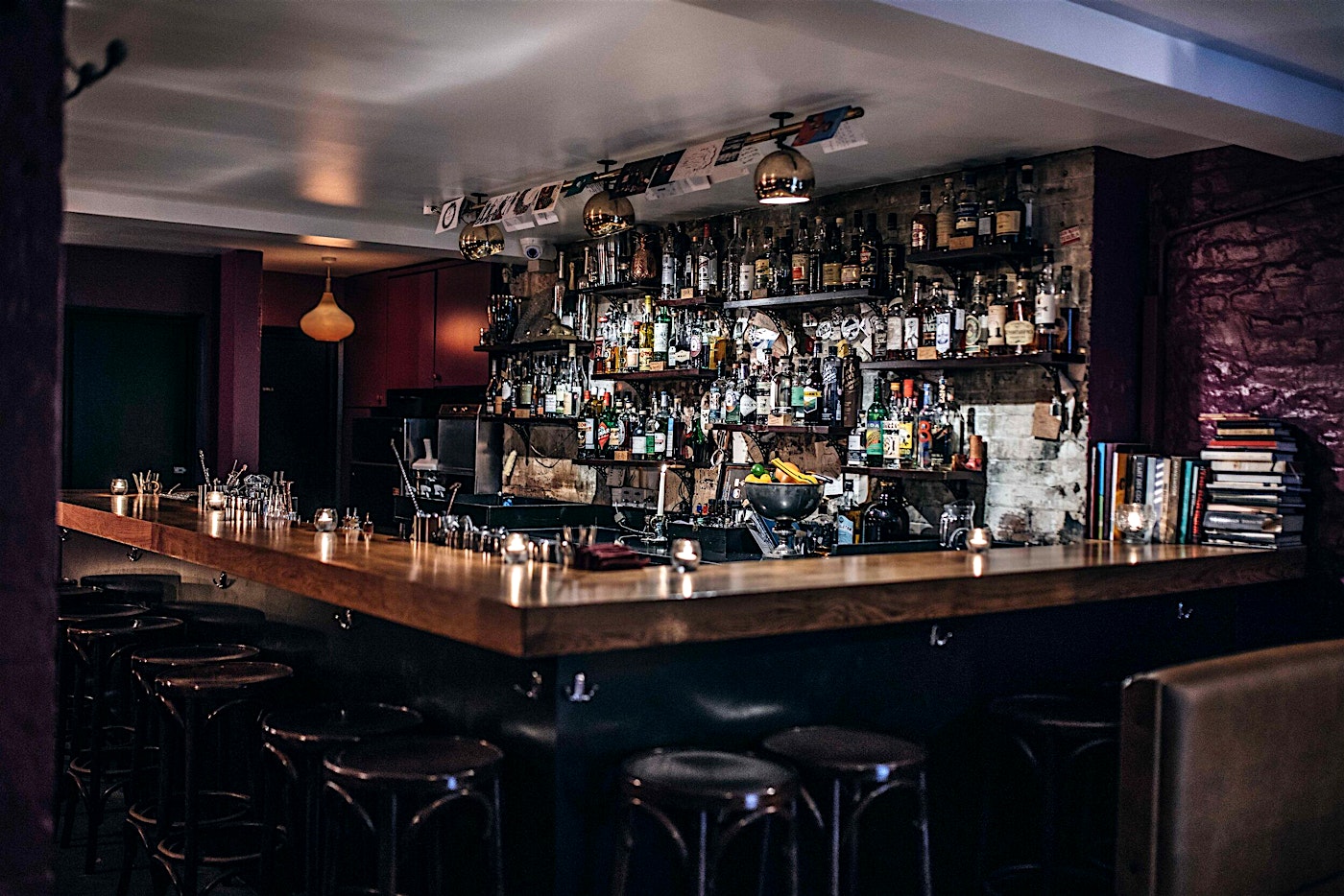 bar at happiness forgets in hoxton london