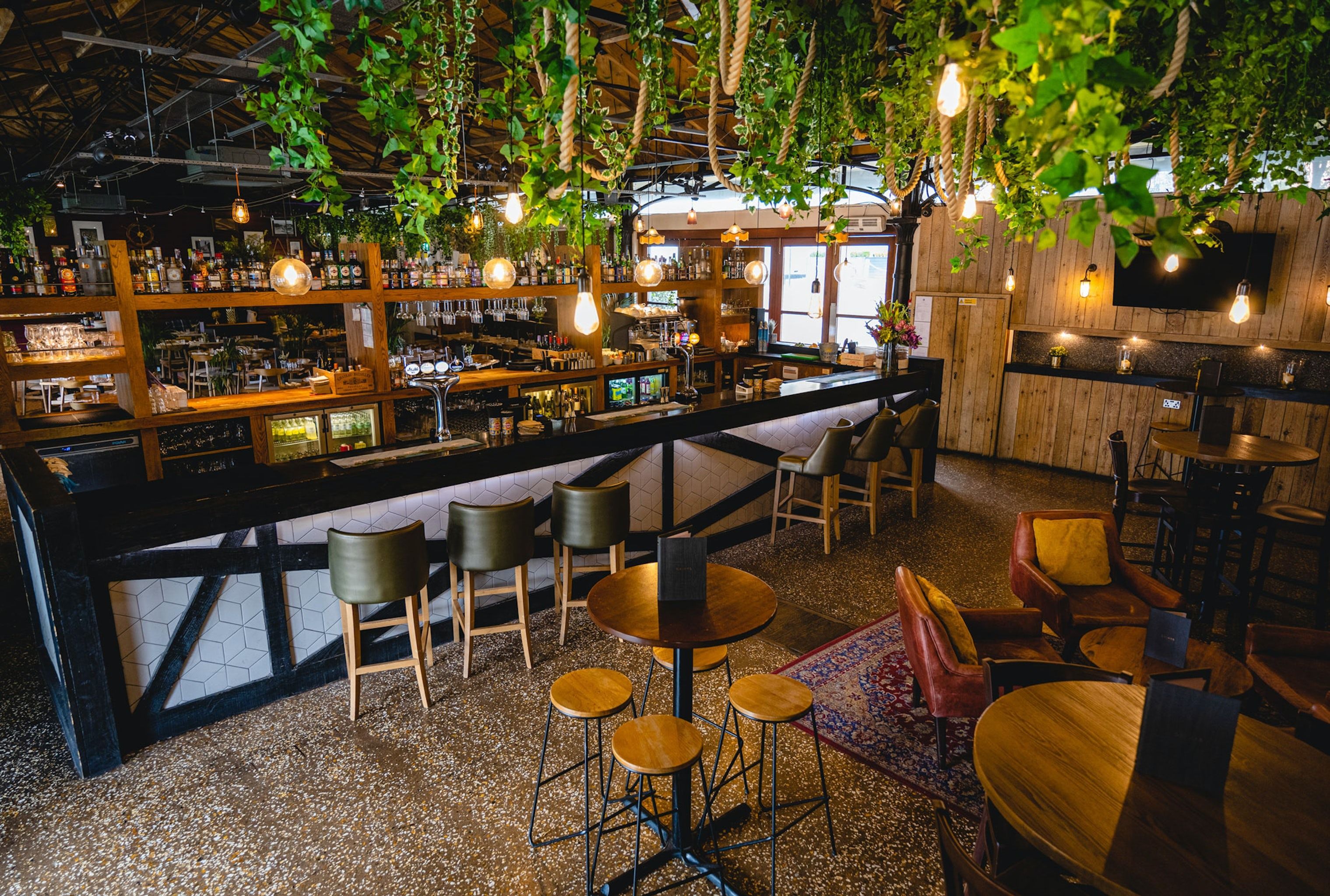 interior of harbour house bristol private dining