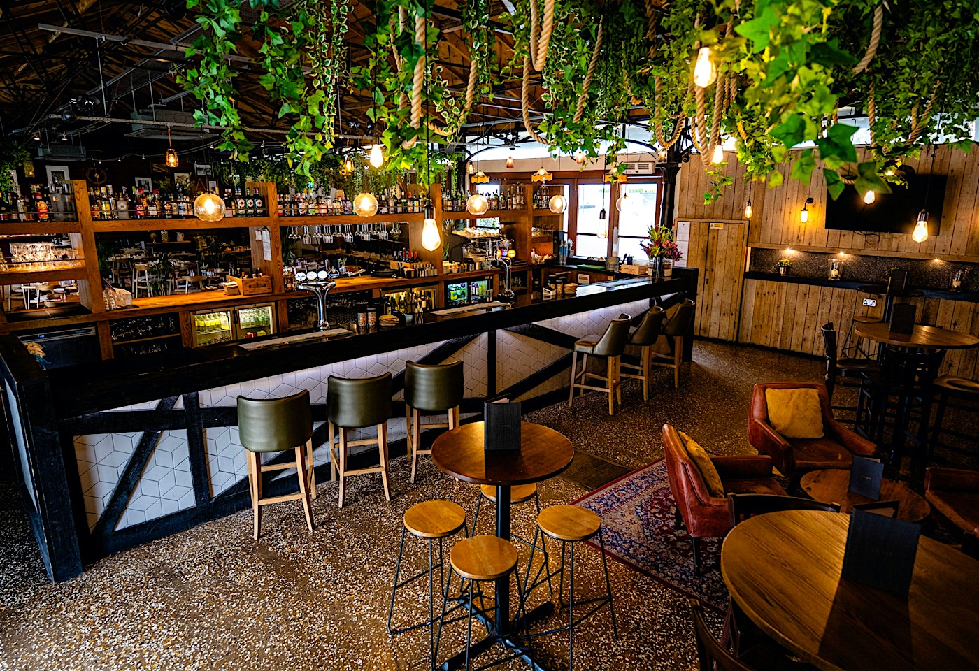 interior of harbour house bristol private dining