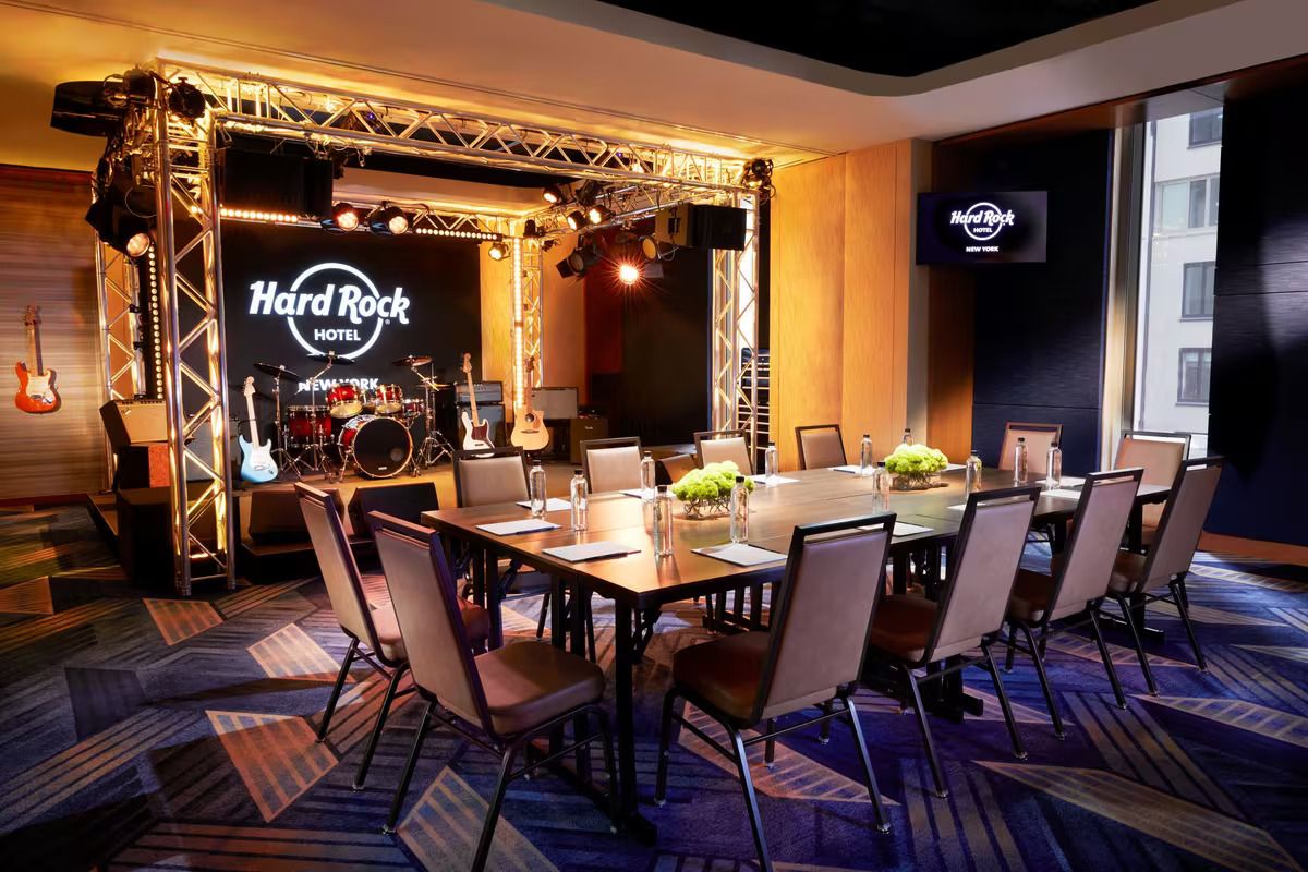 Meeting rooms with a dash of rock and roll: Hard Rock Hotel New York  image 2