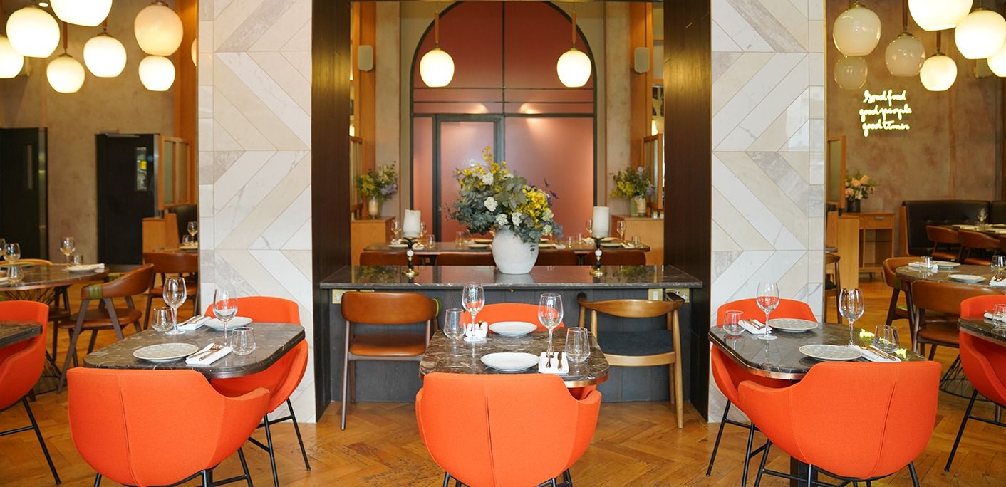 A City of London party venue for mezze and cocktails: Haz Finsbury Square image 2