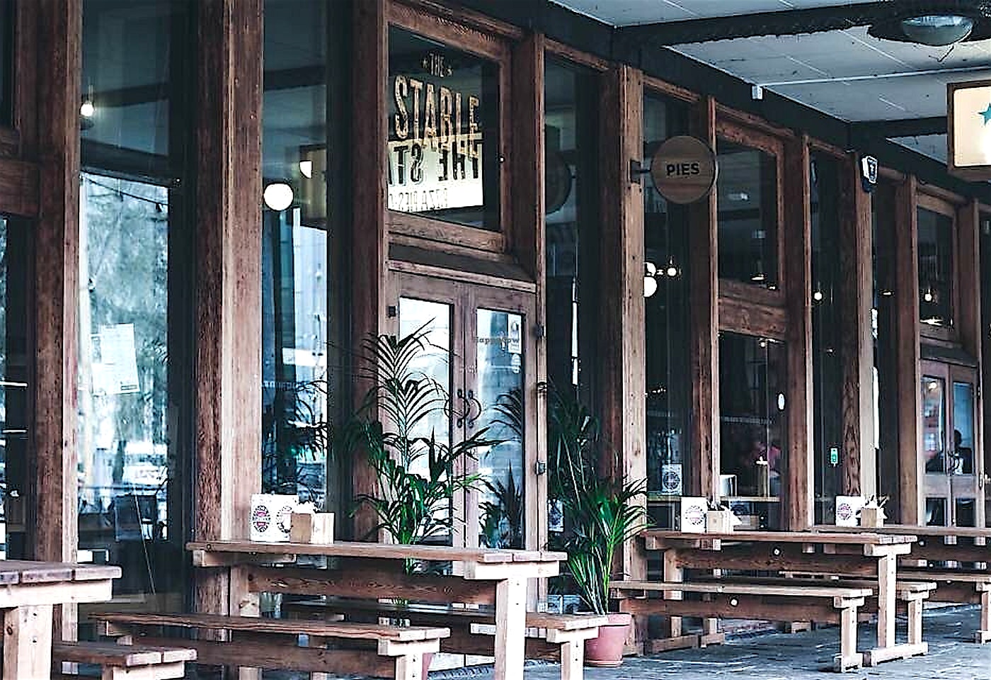 The Bristol Stable outdoor bar