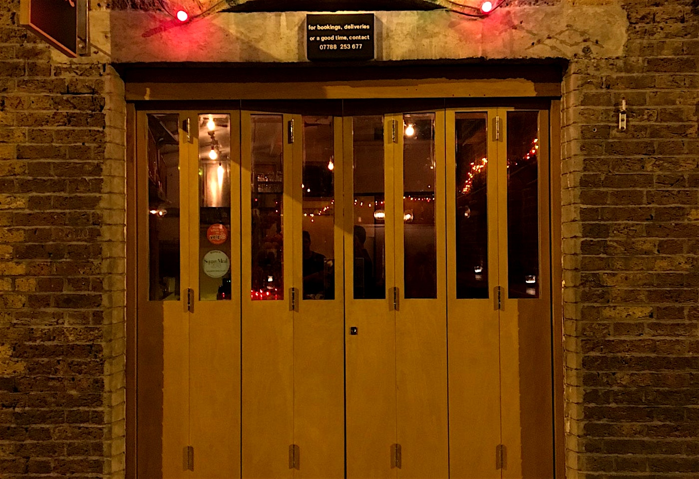 exterior of home bar in old street in london