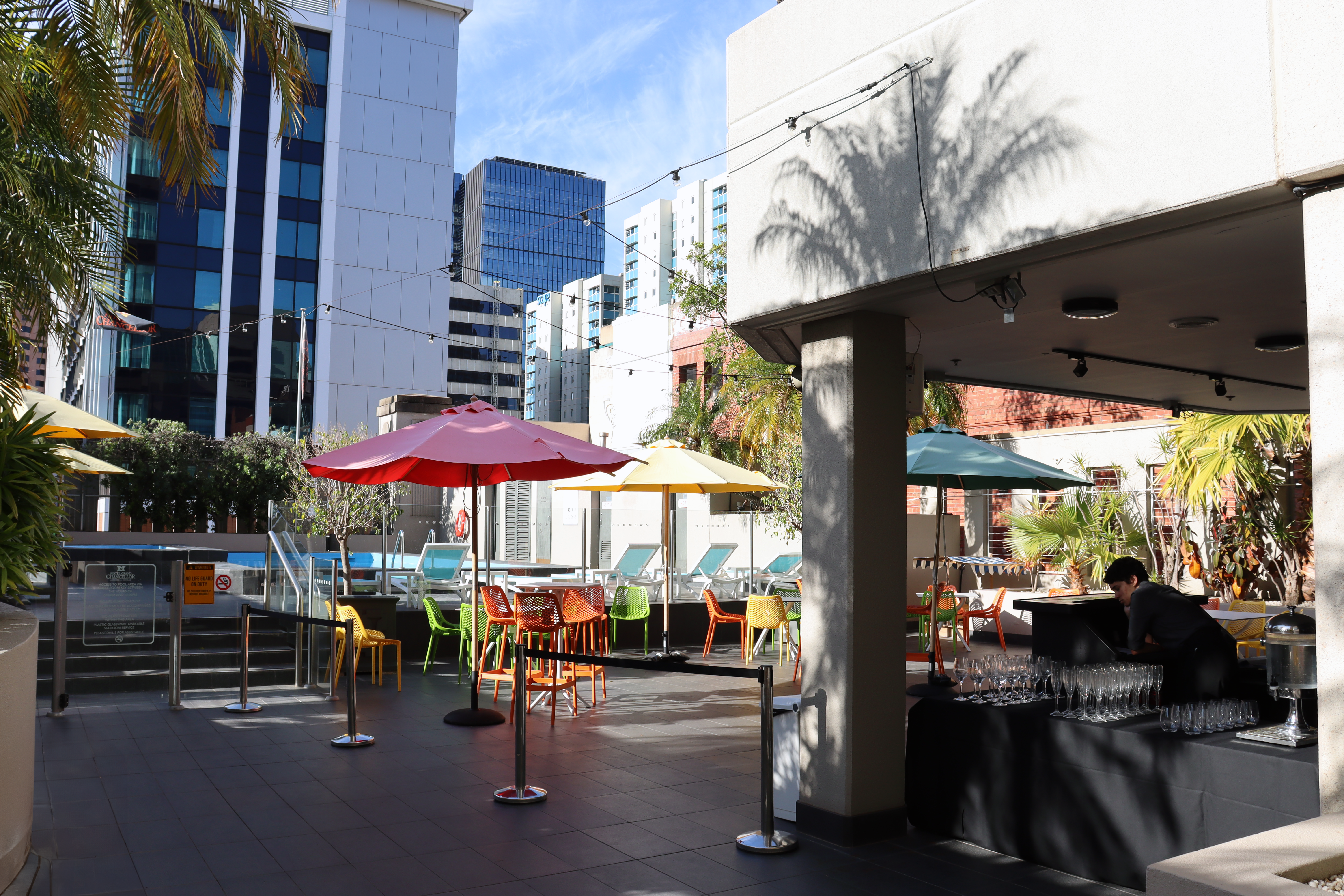 Hotel Grand Chancellor Adelaide | Poolside | Venue Hire Adelaide | 3