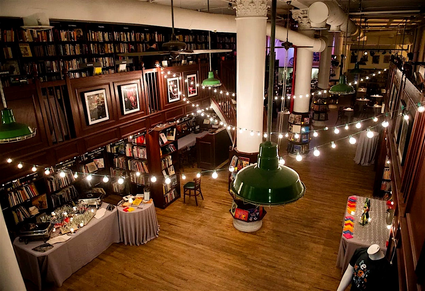This small wedding venue is one for the books: Housing Works Bookstore1