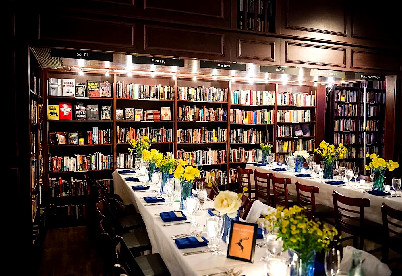 This small wedding venue is one for the books: Housing Works Bookstore image 3