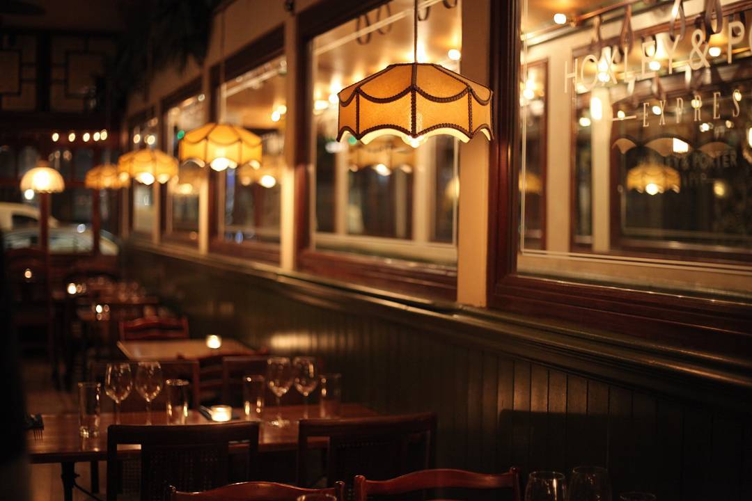 hoxley and porter cocktail bar angel london lampshades