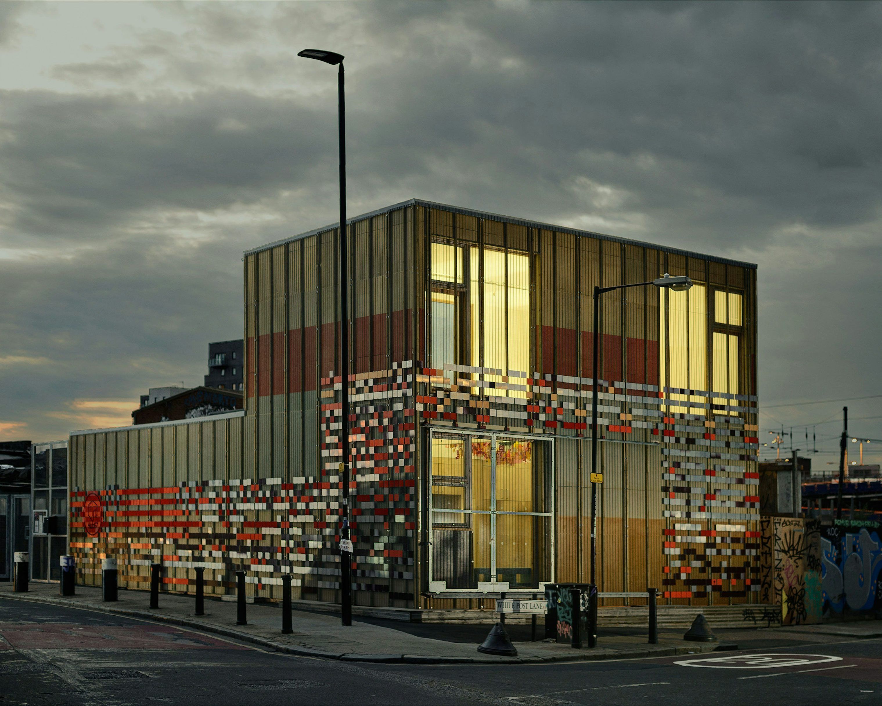 The epitome of Hackney Wick’s industrial and warehouse aesthetic: Hub671