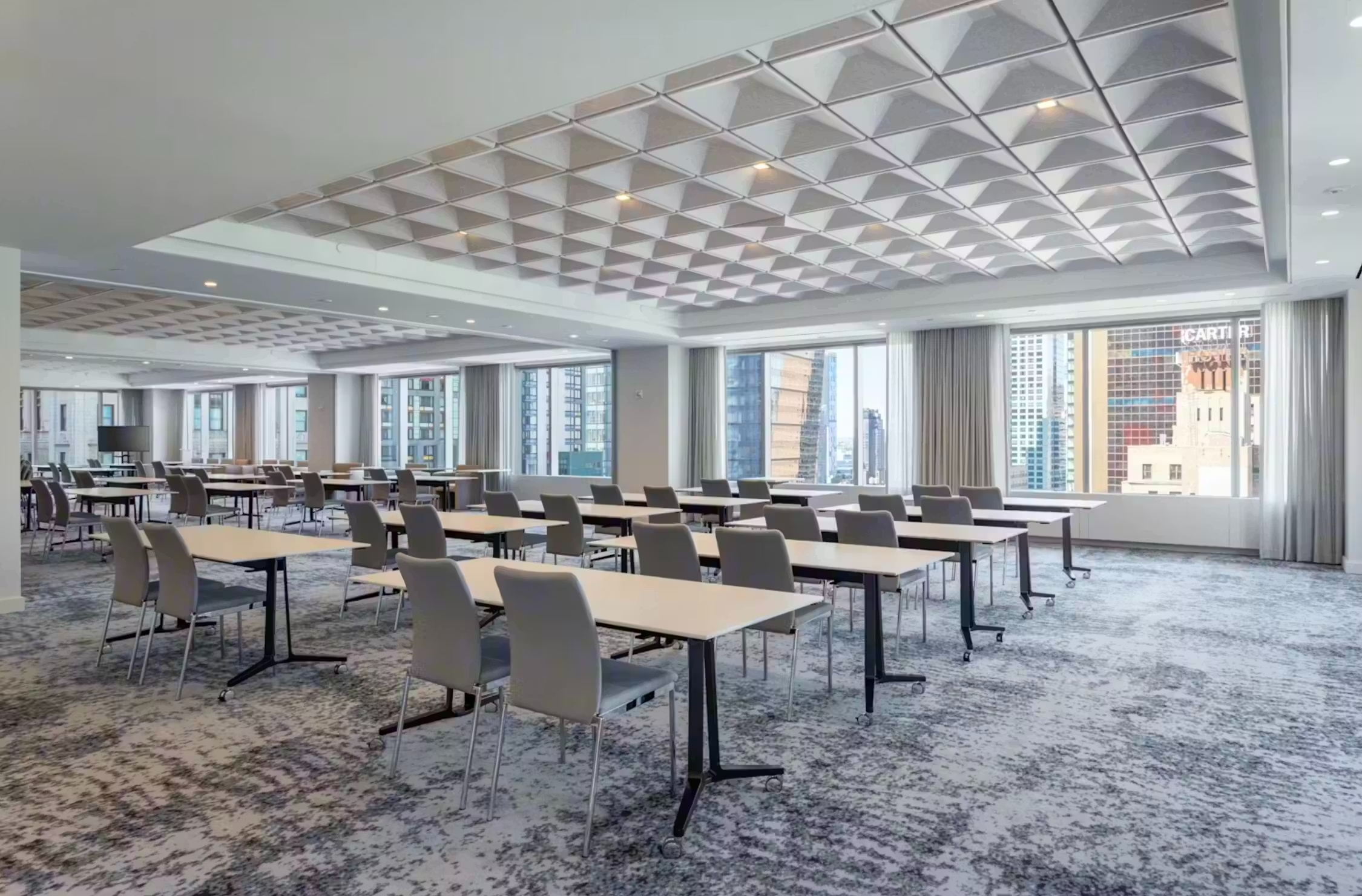 An elegant, minimalist event venue in a maximalist area: 3 Times Square  image 3