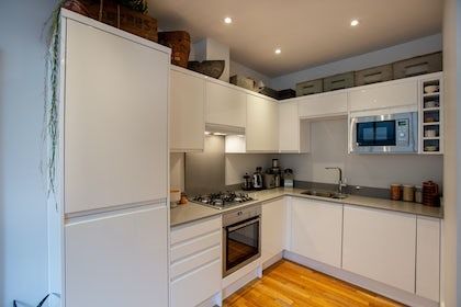 the kitchen meeting room at chocolate studios in hackney london