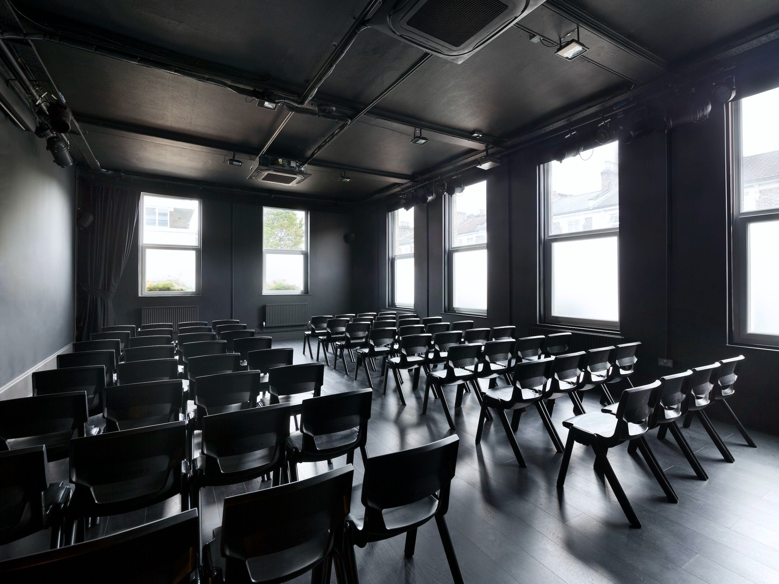 boardroom layout theatre space at the landor clapham meeting room