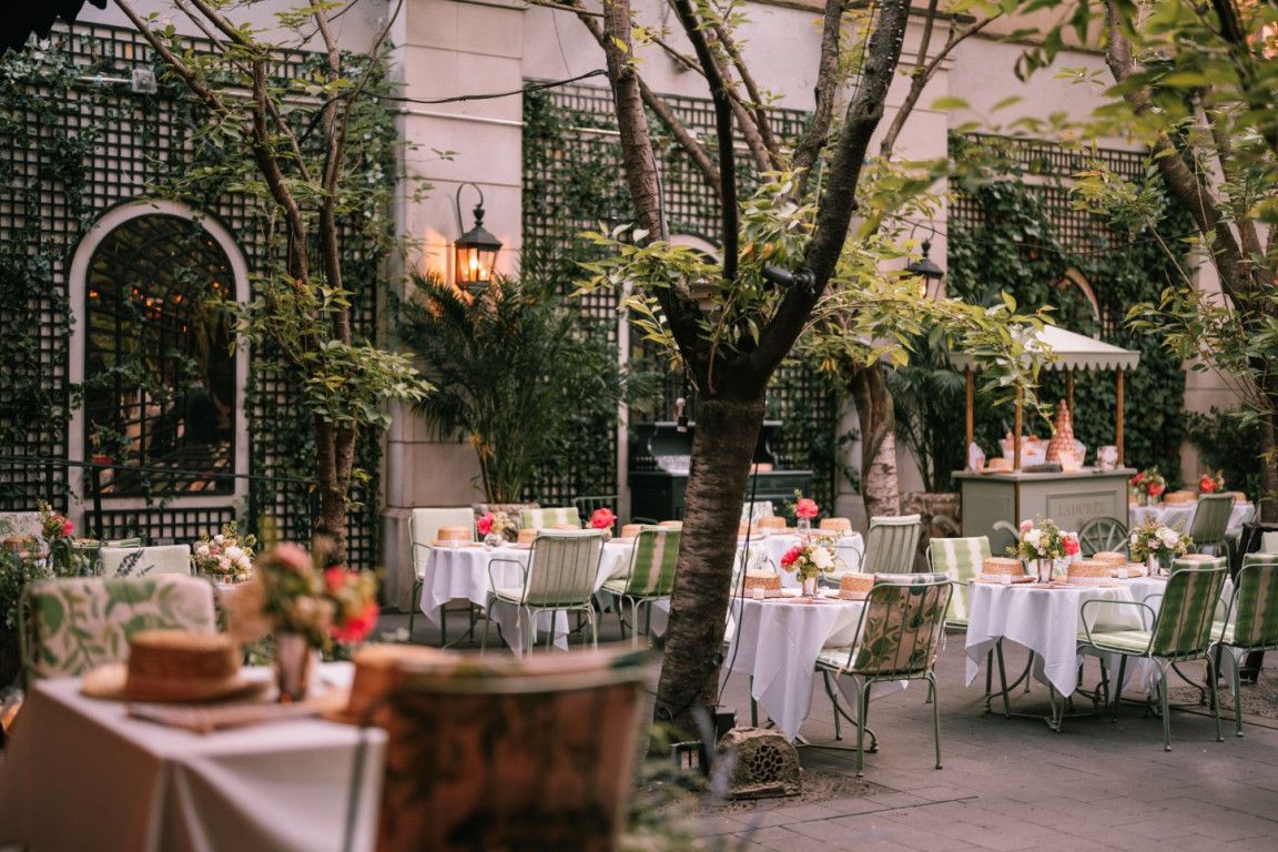 Transport your guests to a Parisian paradise: Ladurée SoHo 1
