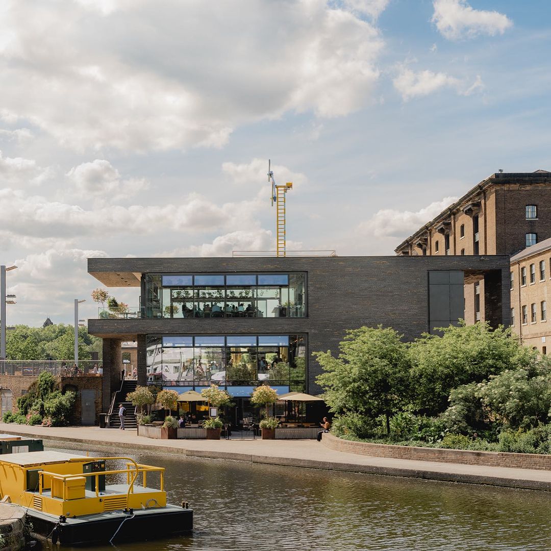 the lighterman exterior regents canal kings cross london