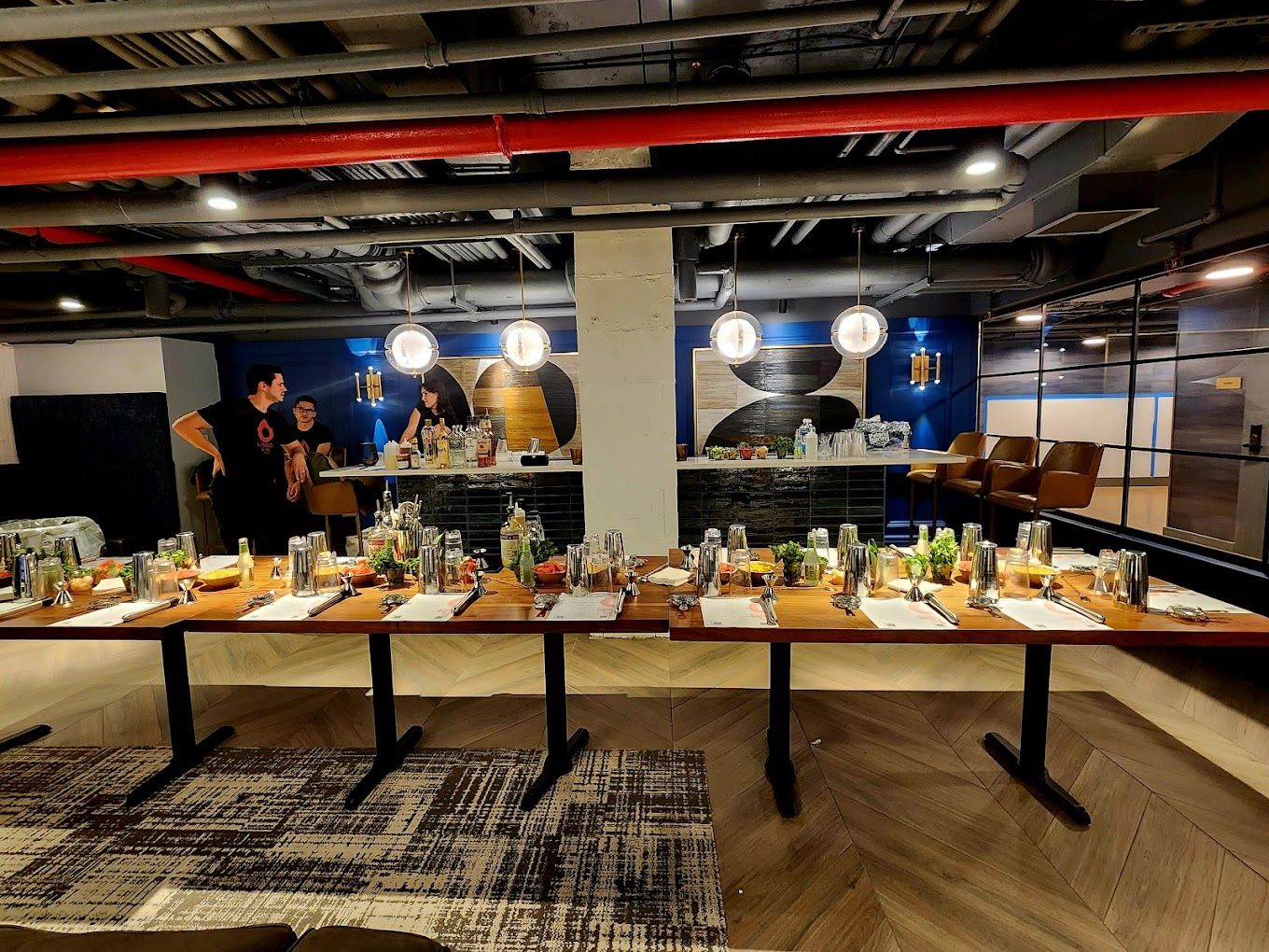 Shake, stir, and pour your way through team building: Liquid Lab1