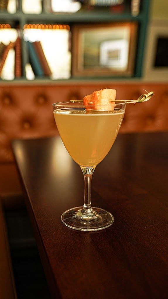 A drink offering at London & Martin Co., one of the best bars in Manhattan, NYC.