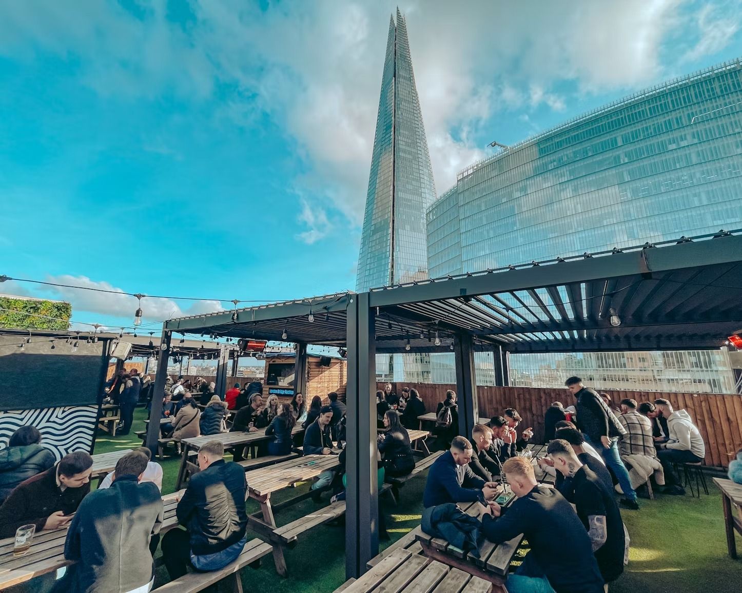 A must-see London rooftop bar with immaculate vibes: London Bridge Rooftop1