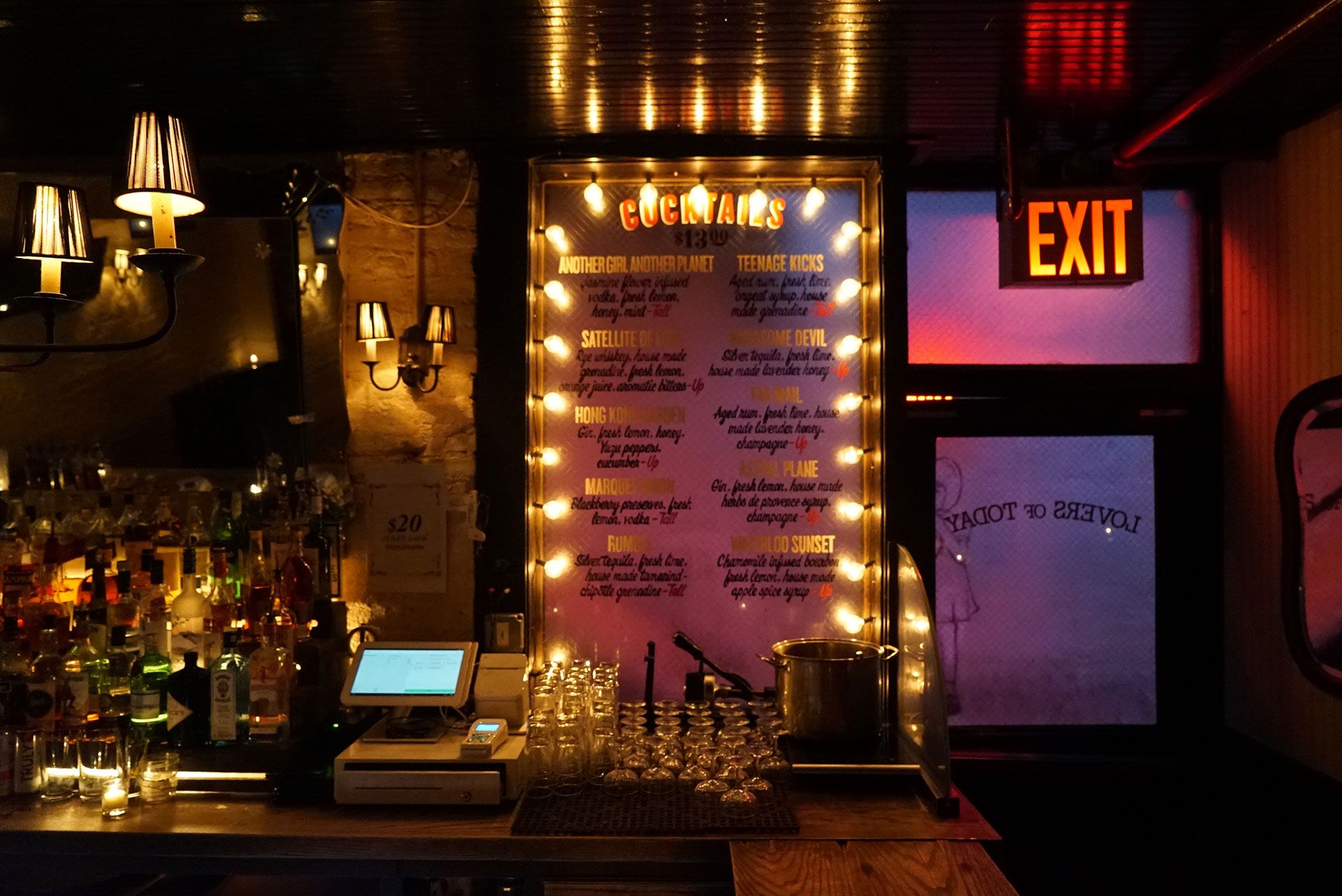 A Lower Manhattan cocktail bar for lovers (and Swifties) seeking romance: Lovers of Today1