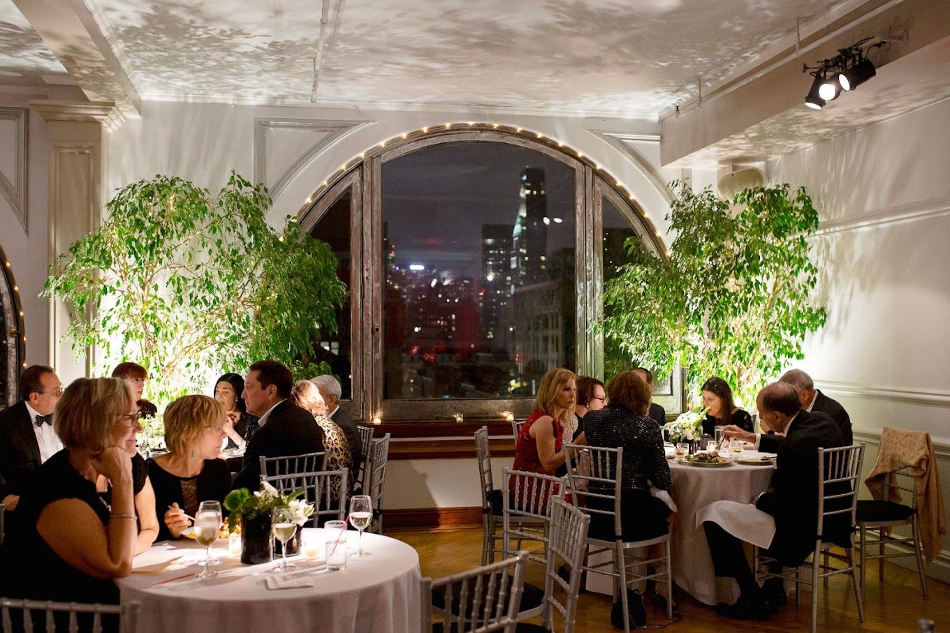 manhattan penthouse christmas party venue event nyc