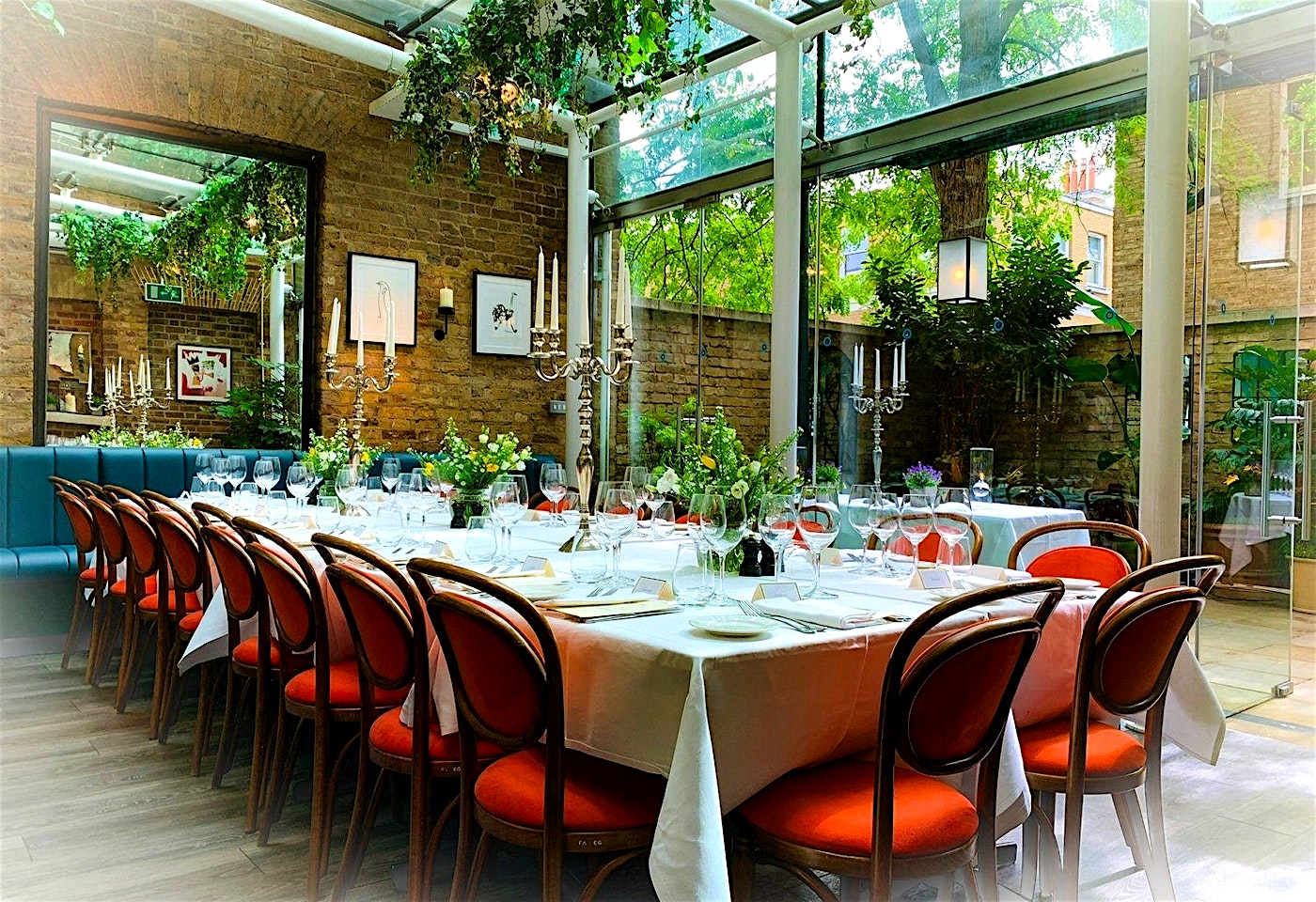 private dining room at manicomio chelsea private dining london