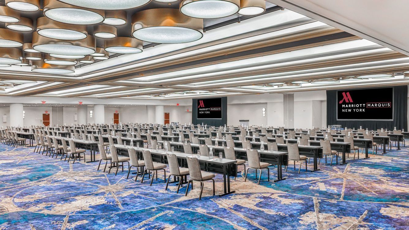 mariott marquis new york conference spaces midtown nyc