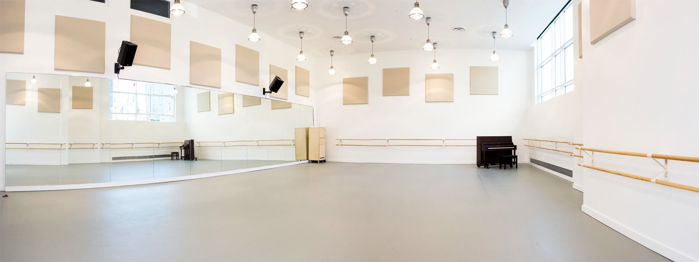 An authentic, large dance studio in Downtown Brooklyn: Mark Morris Dance Group 1