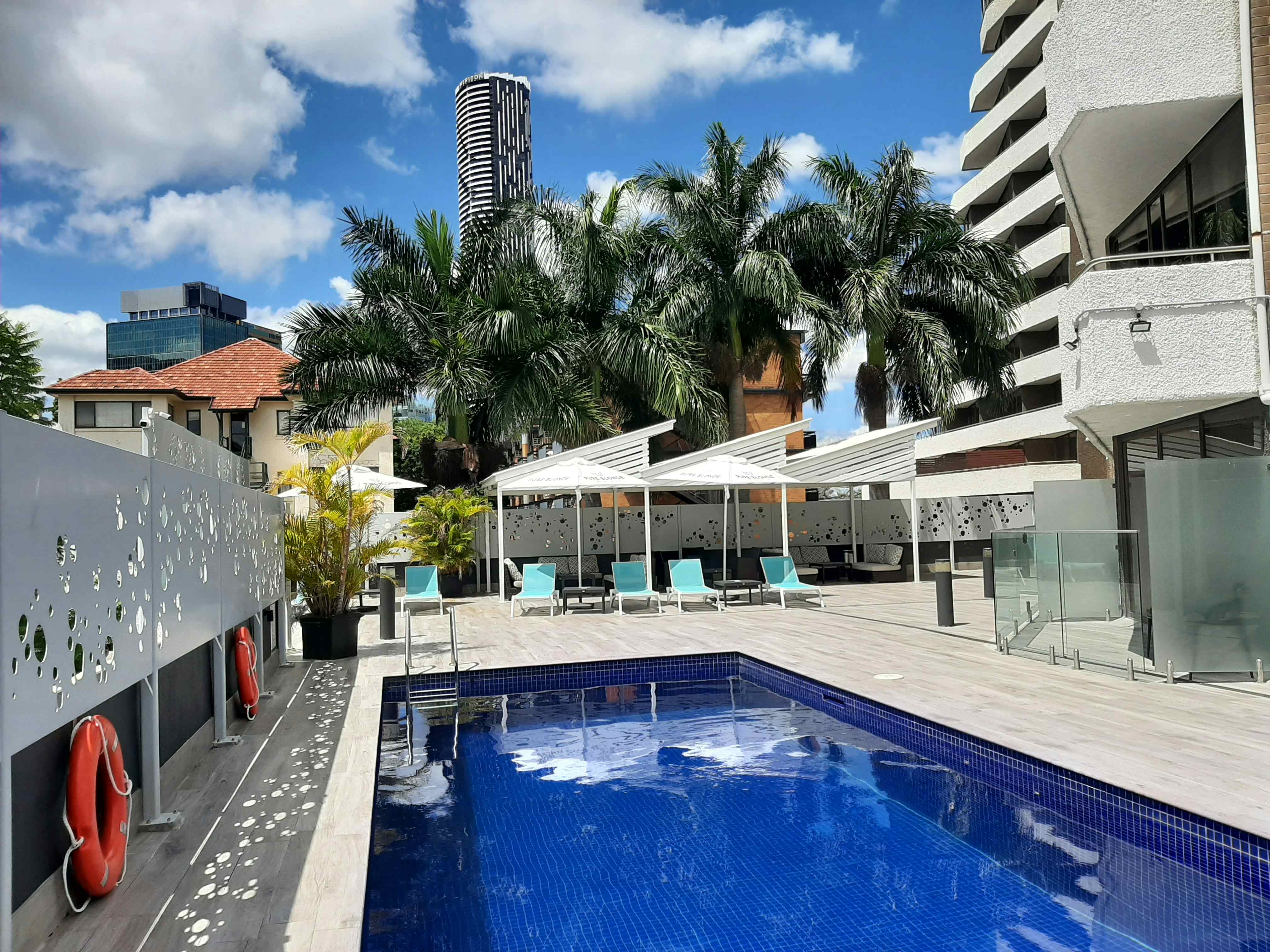 Mercure Brisbane Spring Hill | View of the Pool | Venue Hire Brisbane | 2