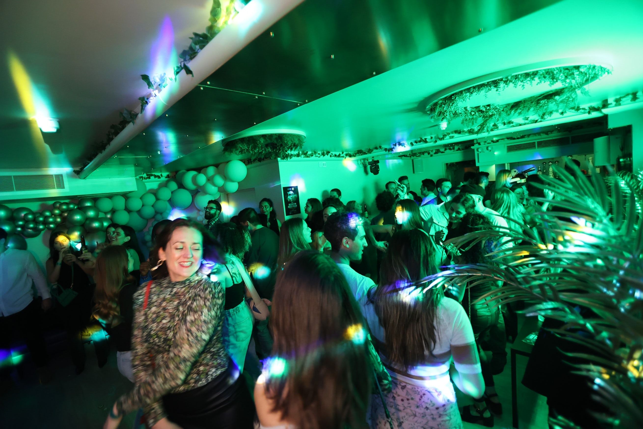 people at mestizo chelsea new years eve party venue london