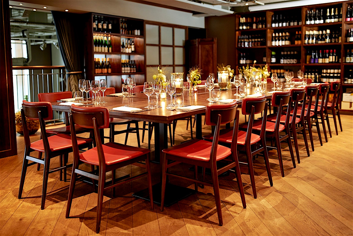 mezzanine at vinoteca city city of london private dining