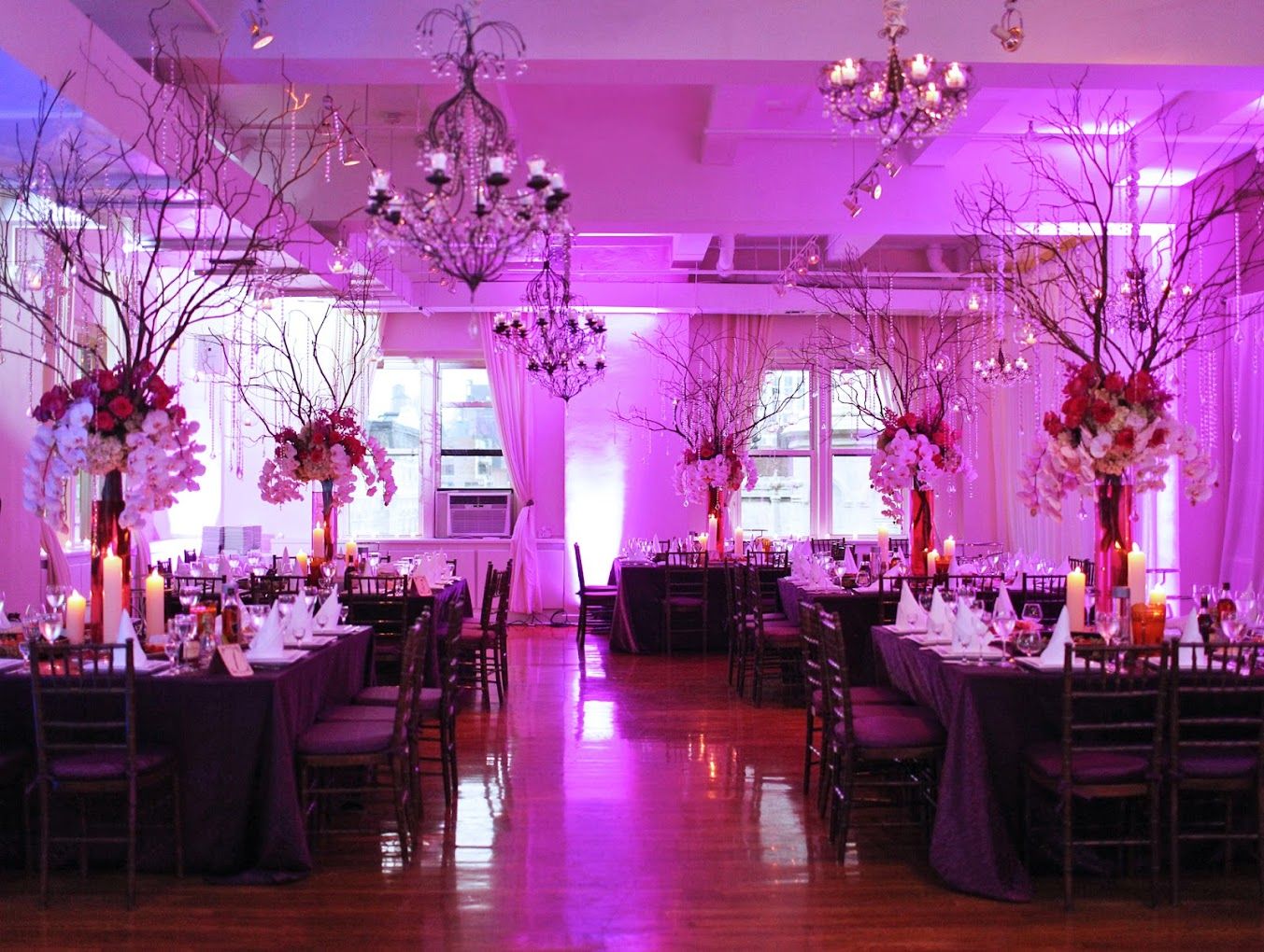 midtown loft and terrace christmas party venue event nyc