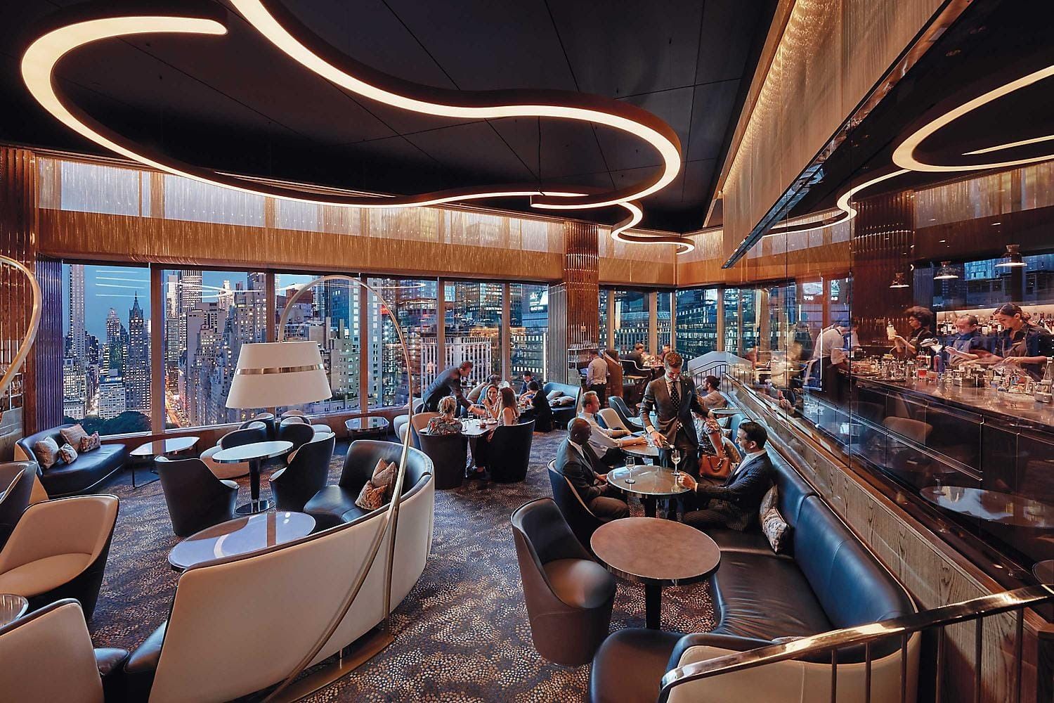 mo lounge upper manhattan rooftop restaurants nyc