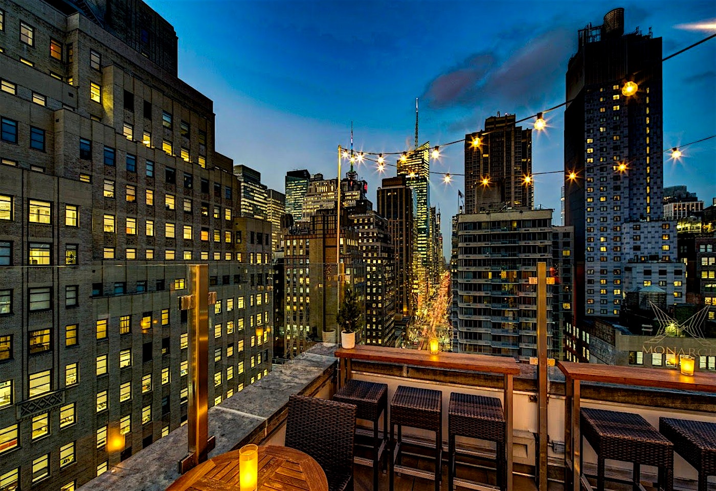 monarch rooftop manahattan private dining nyc