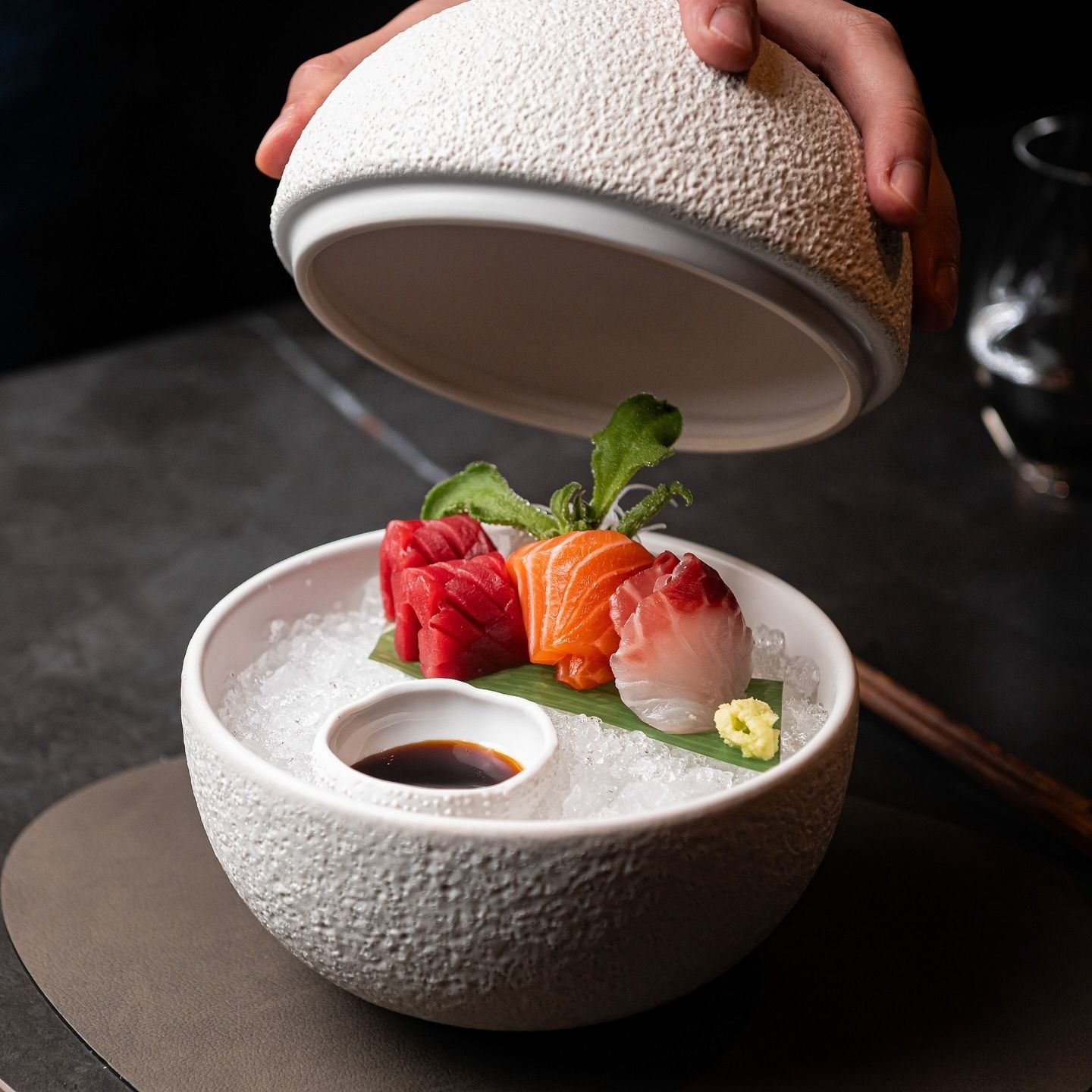 sushi at manchester private dining room at musu