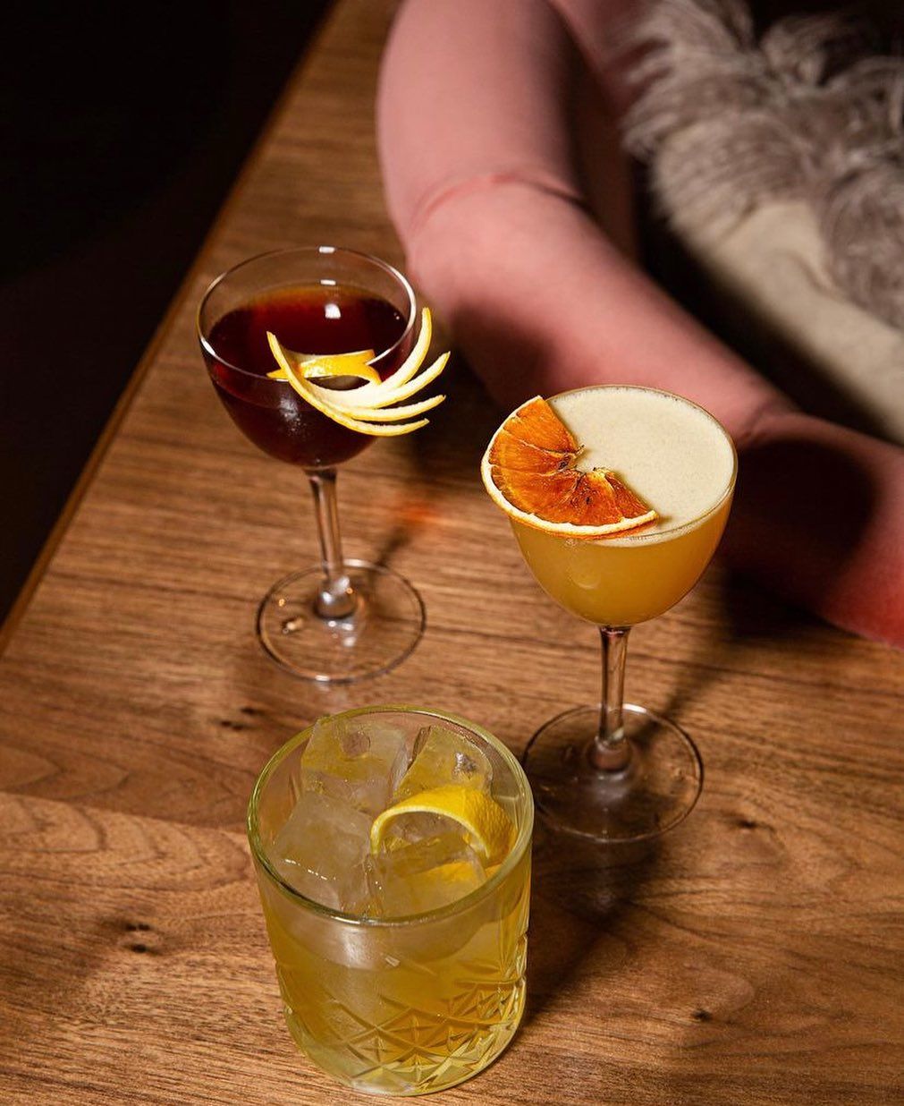 cocktails at nolita social in knightsbridge london