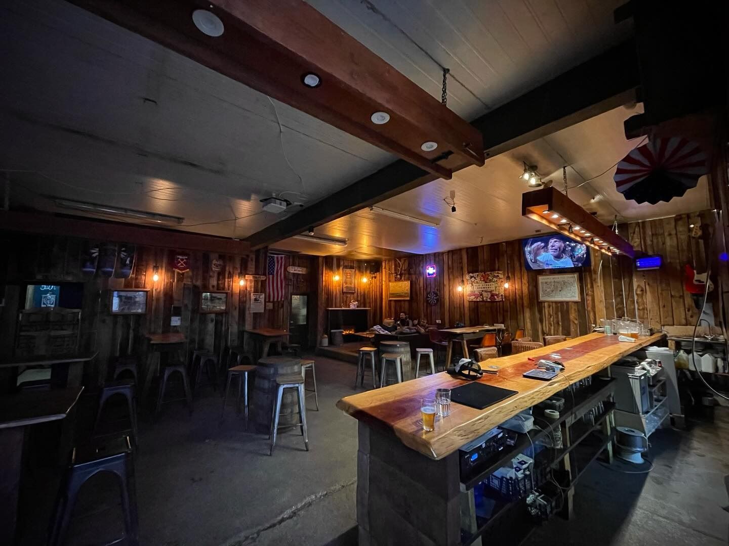 interior of old street brewery in hackney wick london