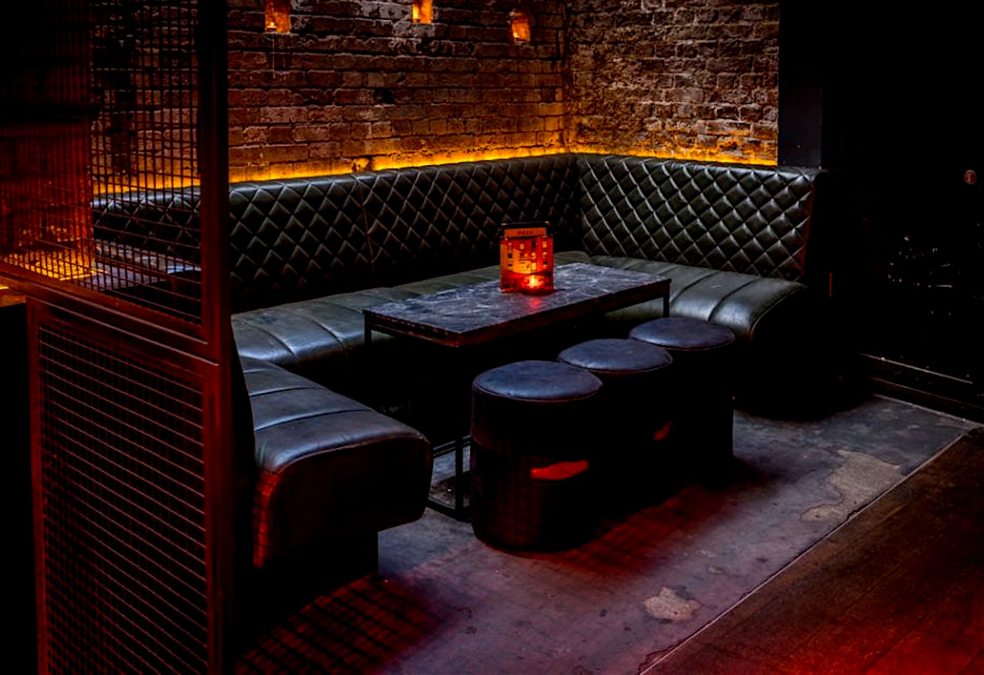booths at old street records in old street in london