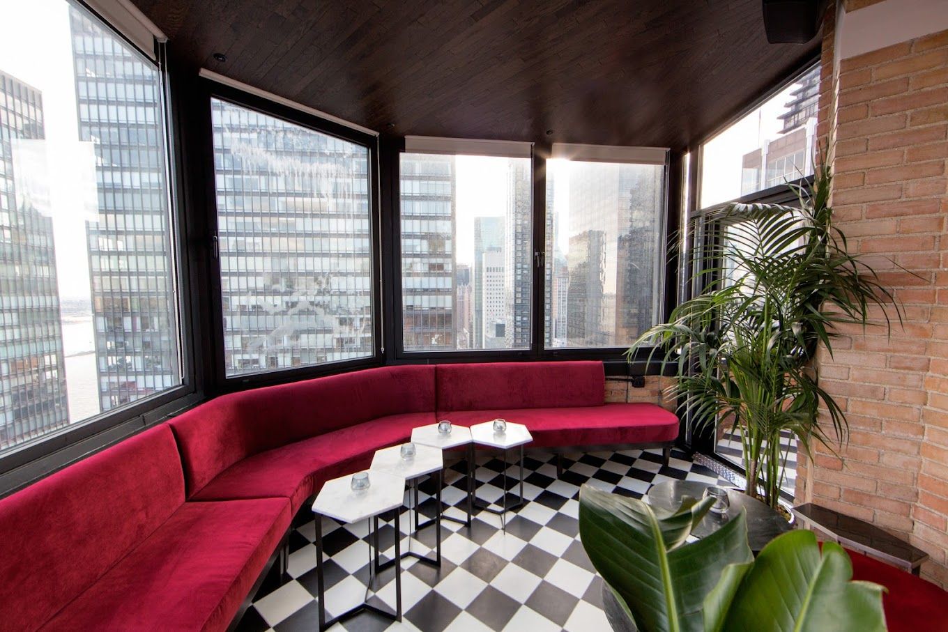 opehlia lounge midtown manhattan christmas party venues nyc