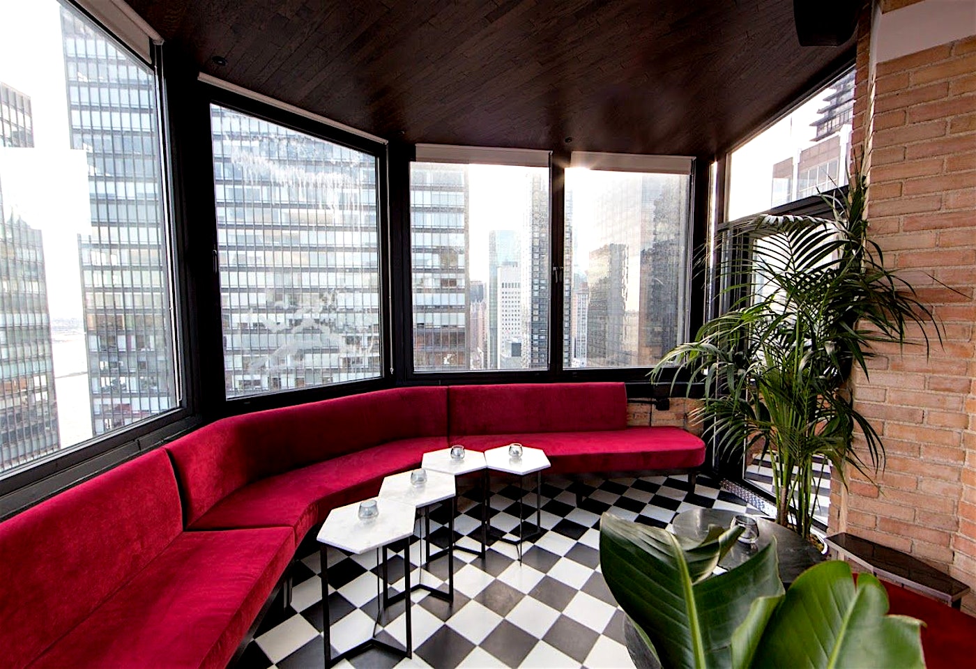 opehlia lounge midtown manhattan christmas party venues nyc