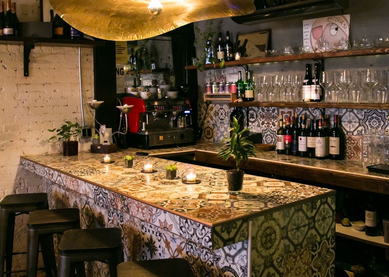 osteria57 romantic restuarants date spots valentines day new york city nyc