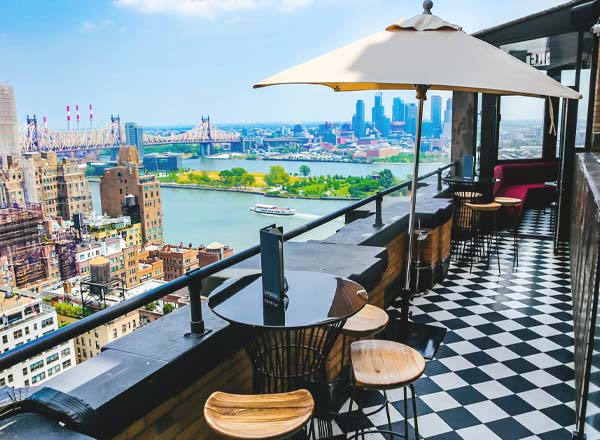 outdoor bars ophelia manhattan