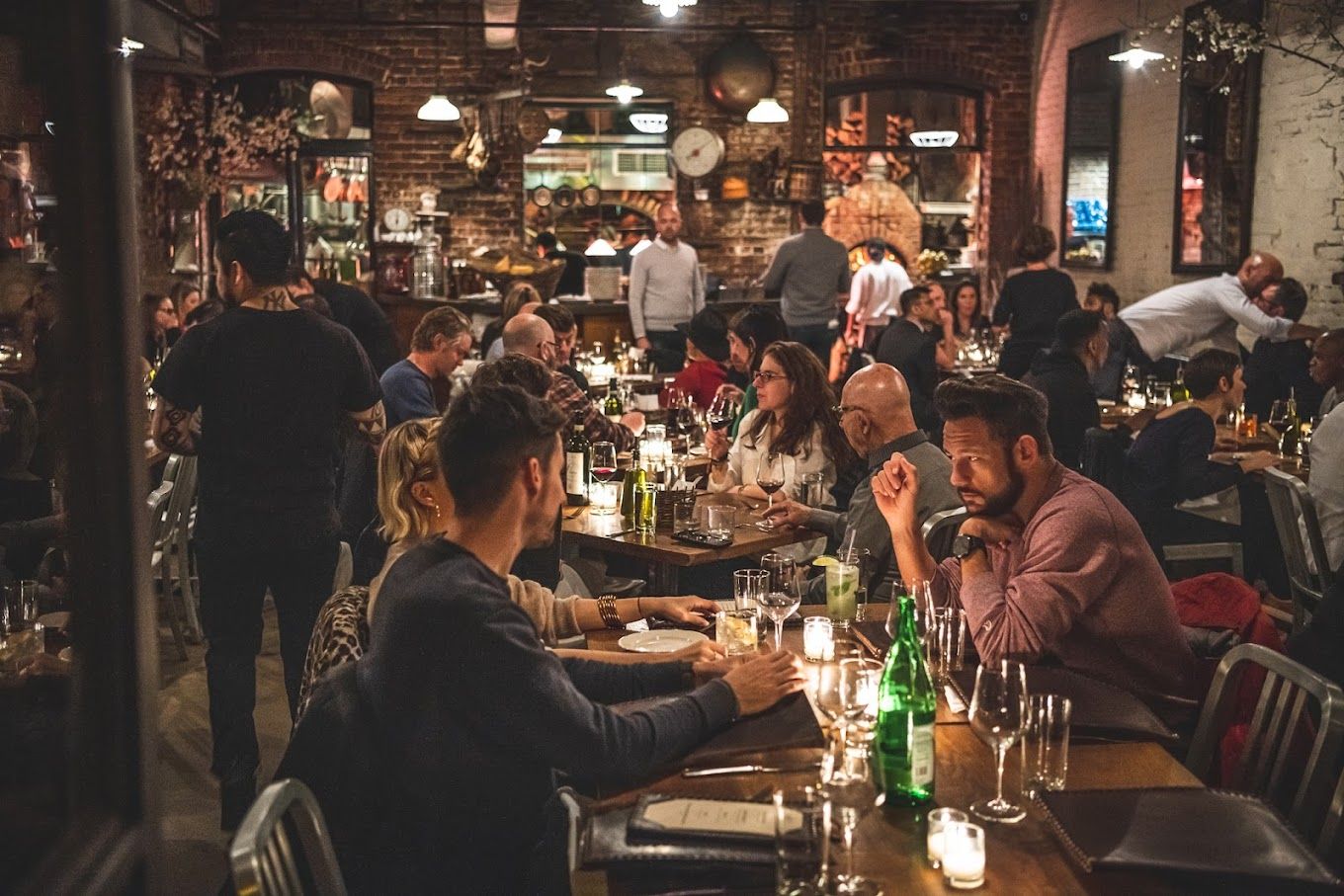 A very, very old-fashioned restaurant for birthdays in SoHo: Peasant1