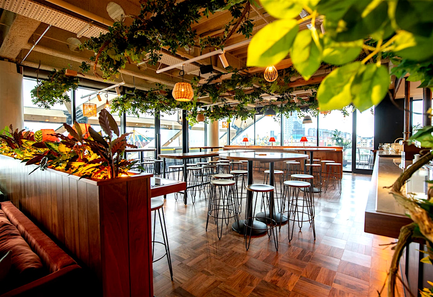 pergola on the wharf canary wharf cocktail bars 2