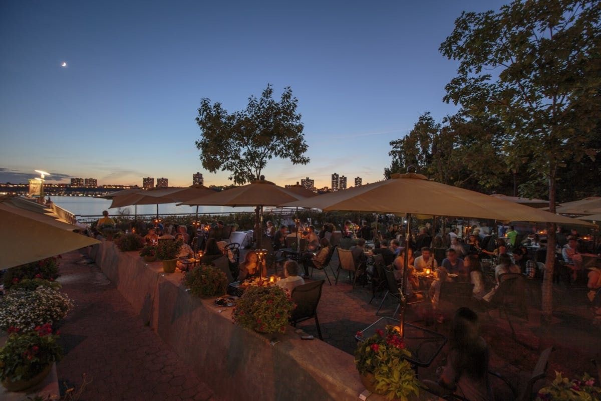 pier i cafe riverside summer party venue manhattan nyc