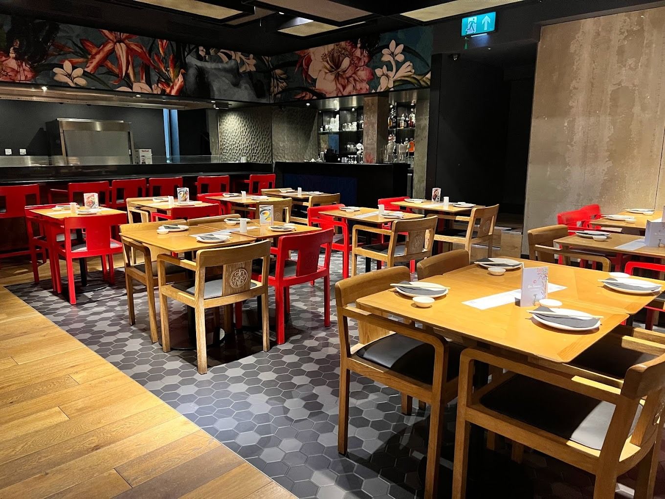 ping pong covent garden christmas dinner 1