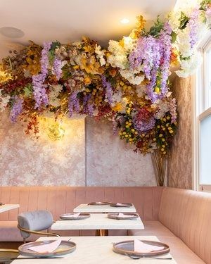 pink room akoya notting hill private dining london