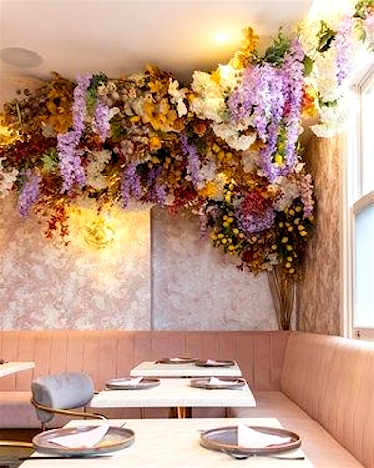pink room akoya notting hill private dining london