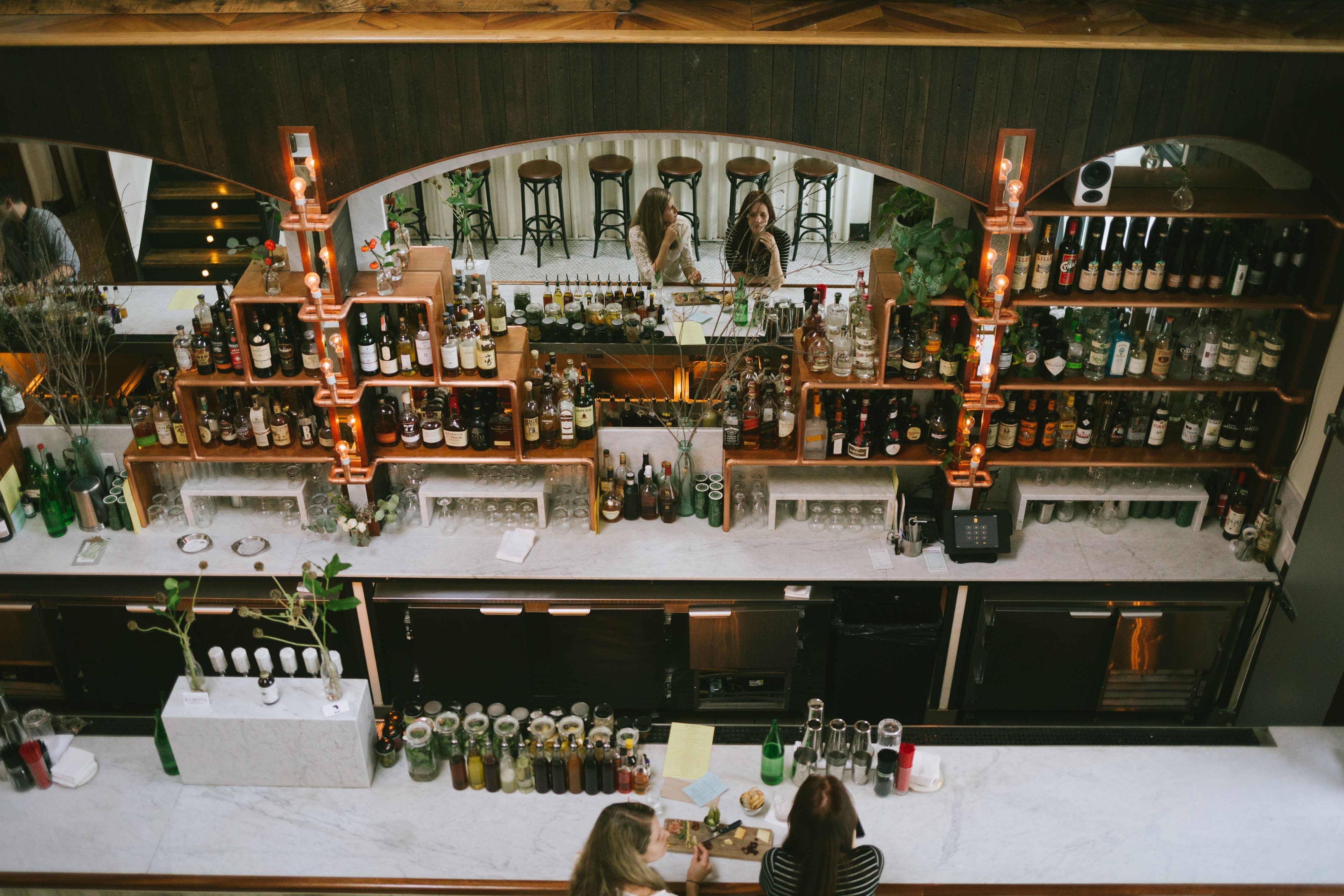 Stay gold at this Brooklyn party space: Ponyboy 1